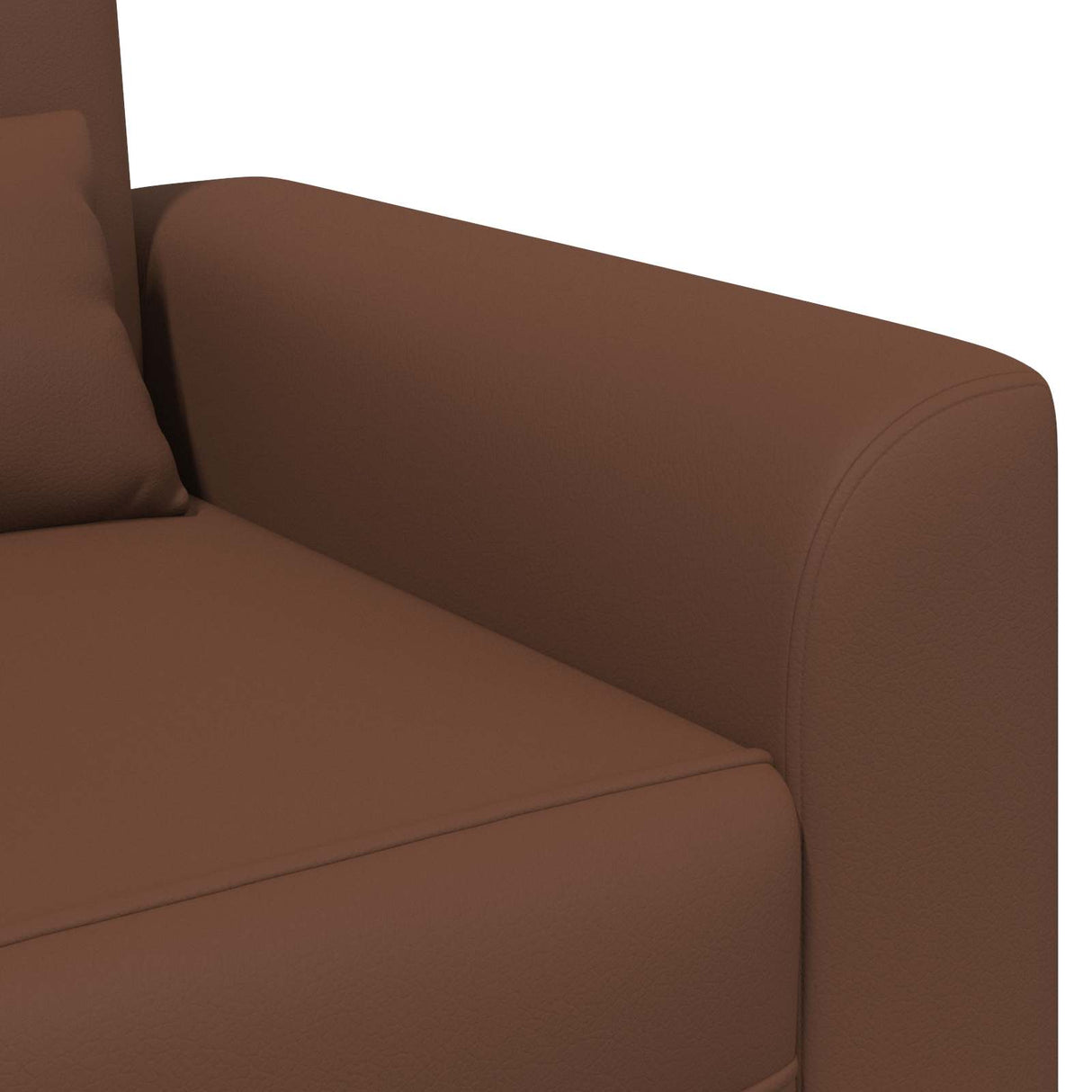 vidaXL Fauteuil Crèmekleurig Kunstleer