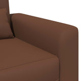 vidaXL Fauteuil Crèmekleurig Kunstleer