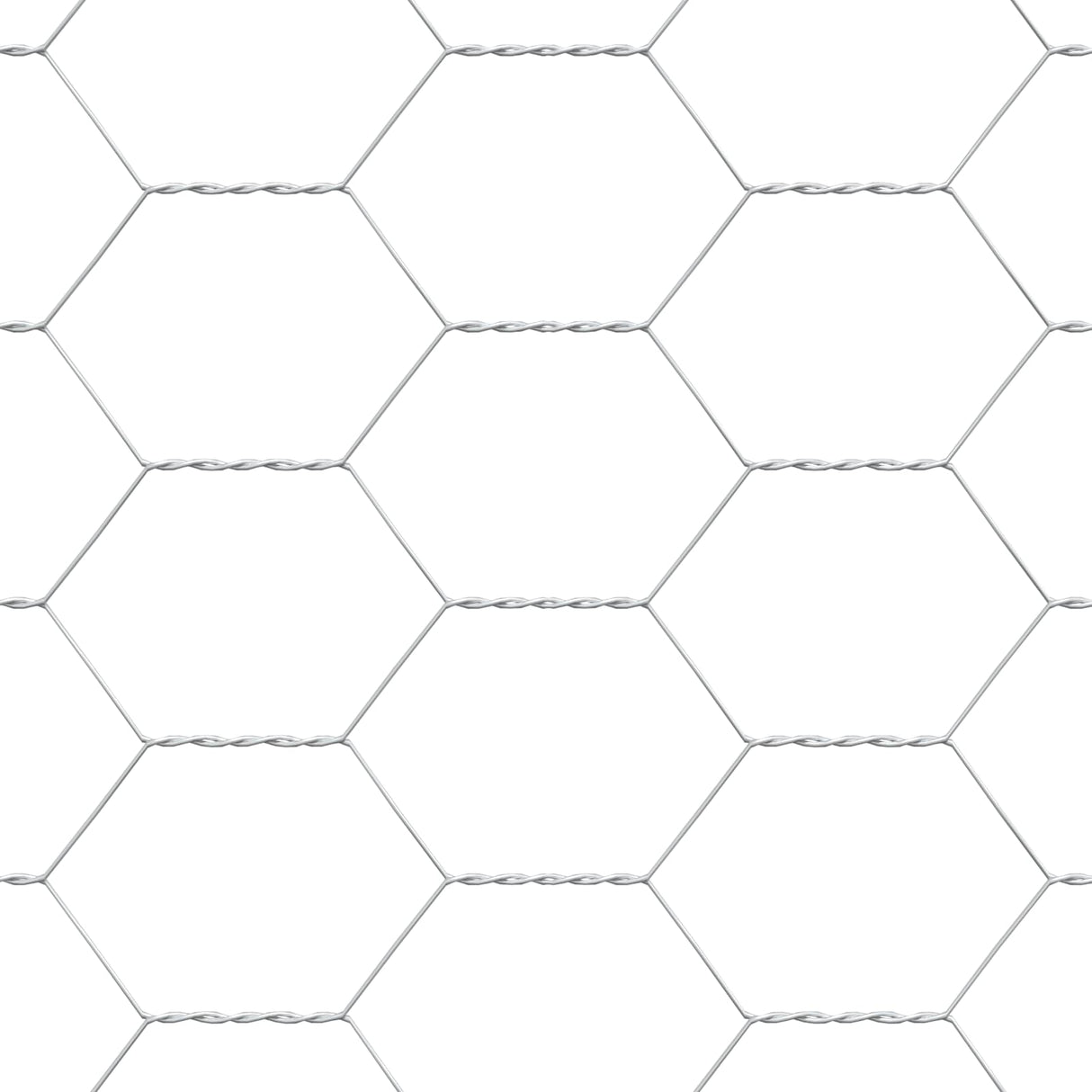 vidaXL Kippenhok met dak Zilverkleurig 200 x 200 x 150 cm