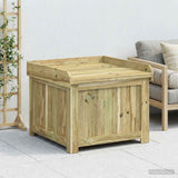 vidaXL Buiten Kussenbox Geïmpregneerd grenenhout 58,5 x 60 x 47 cm