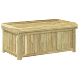 vidaXL Buiten Kussenbox Geïmpregneerd grenenhout 58,5 x 60 x 47 cm