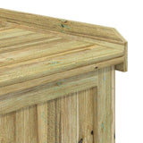 vidaXL Buiten Kussenbox Geïmpregneerd grenenhout 58,5 x 60 x 47 cm