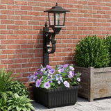 vidaXL Wandlamp 2 st Zwart 19 x 14 x 25 cm Roestvrij staal en ABS