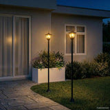 vidaXL Wandlamp 2 st Zwart 19 x 14 x 25 cm Roestvrij staal en ABS