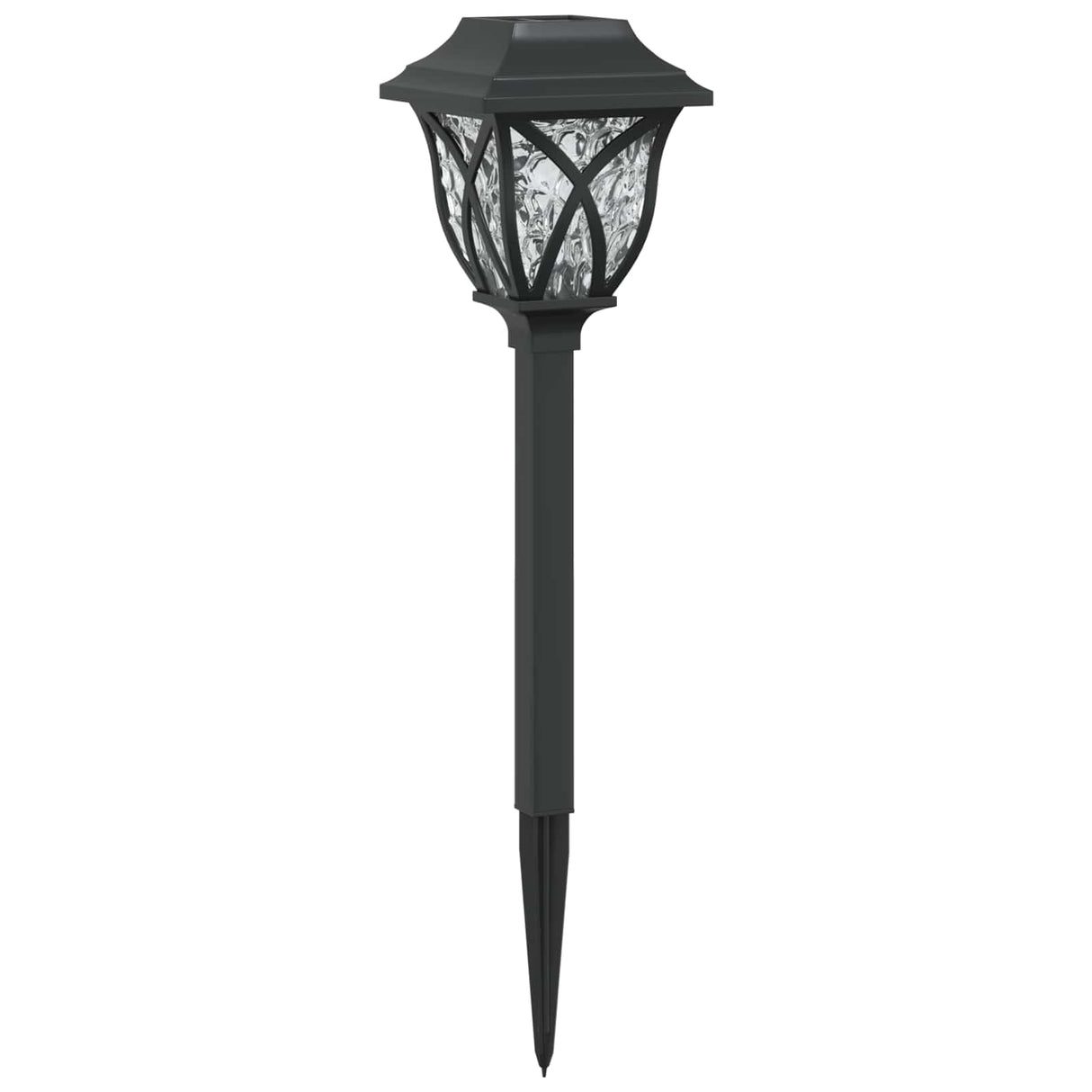 vidaXL Buitenzonne-lampen met grondpen 6 pcs Warmwit 42 cm PP
