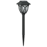 vidaXL Buitenzonne-lampen met grondpen 6 pcs Warmwit 42 cm PP