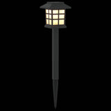 vidaXL Buitenzonne-lampen met grondpen 6 pcs Warmwit 38,5 cm PP