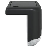vidaXL Buitenzonne-lampen met grondpen 4 pcs Warmwit 4,5 cm ABS en PS