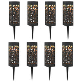 vidaXL Buitenzonne-lampen met grondpen 4 pcs Warmwit 29 cm PP