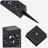 vidaXL Buitenzonne-lampen met grondpen 4 pcs Warmwit 29 cm PP
