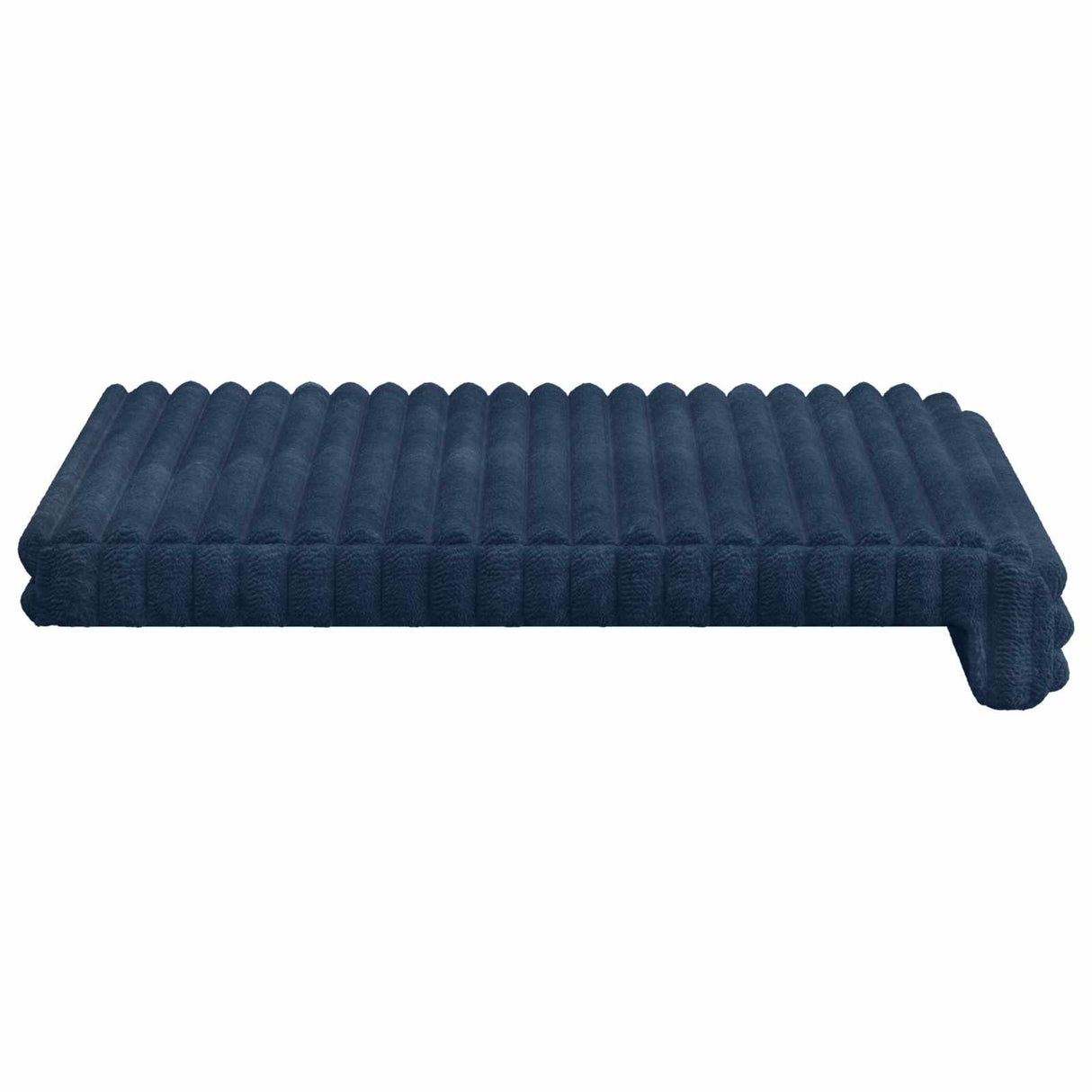 vidaXL Bankkussen 2 st Pluche Corduroy Antraciet Diepte 35 cm