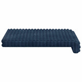 vidaXL Bankkussen 2 st Pluche Corduroy Antraciet Diepte 35 cm
