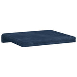 vidaXL Bankkussen 2 st Pluche Corduroy Antraciet Diepte 35 cm