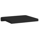 vidaXL Bankkussen 2 st Kunstleer Zwart Diepte 35 cm