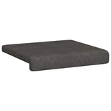 vidaXL Bankkussen 2 st Kunstleer Zwart Diepte 35 cm