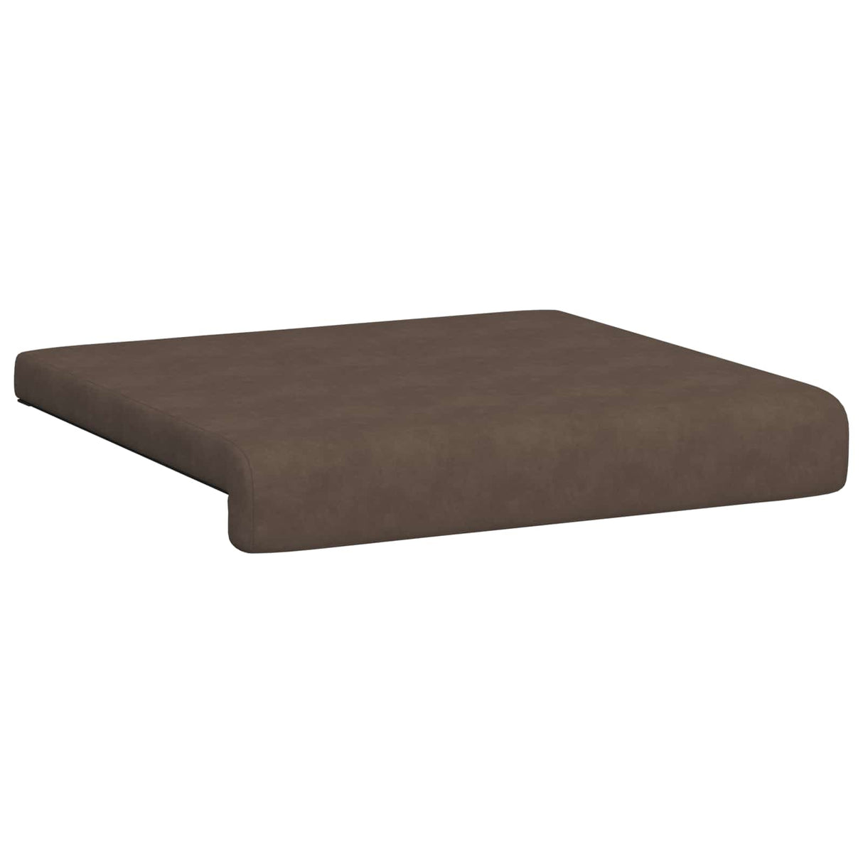 vidaXL Bankkussen 2 st Microvezel Bruin Diepte 35 cm