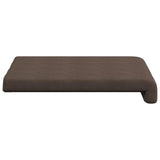 vidaXL Bankkussen 2 st Microvezel Bruin Diepte 35 cm