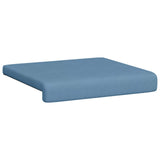 vidaXL Bench Cushion 4 pcs corduroy Grey Green Depth 35 cm