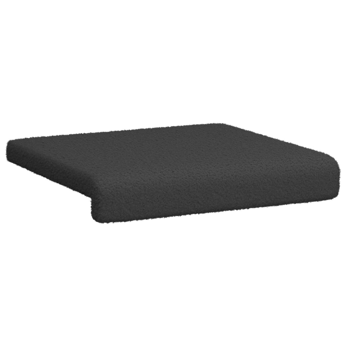 vidaXL Bankkussen 4 st Sherpa Stof Lichtgrijs Diepte 35 cm