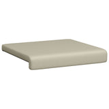 vidaXL Bench Cushion 2 pcs Textured Velvet Dark Gray Depth 35 cm