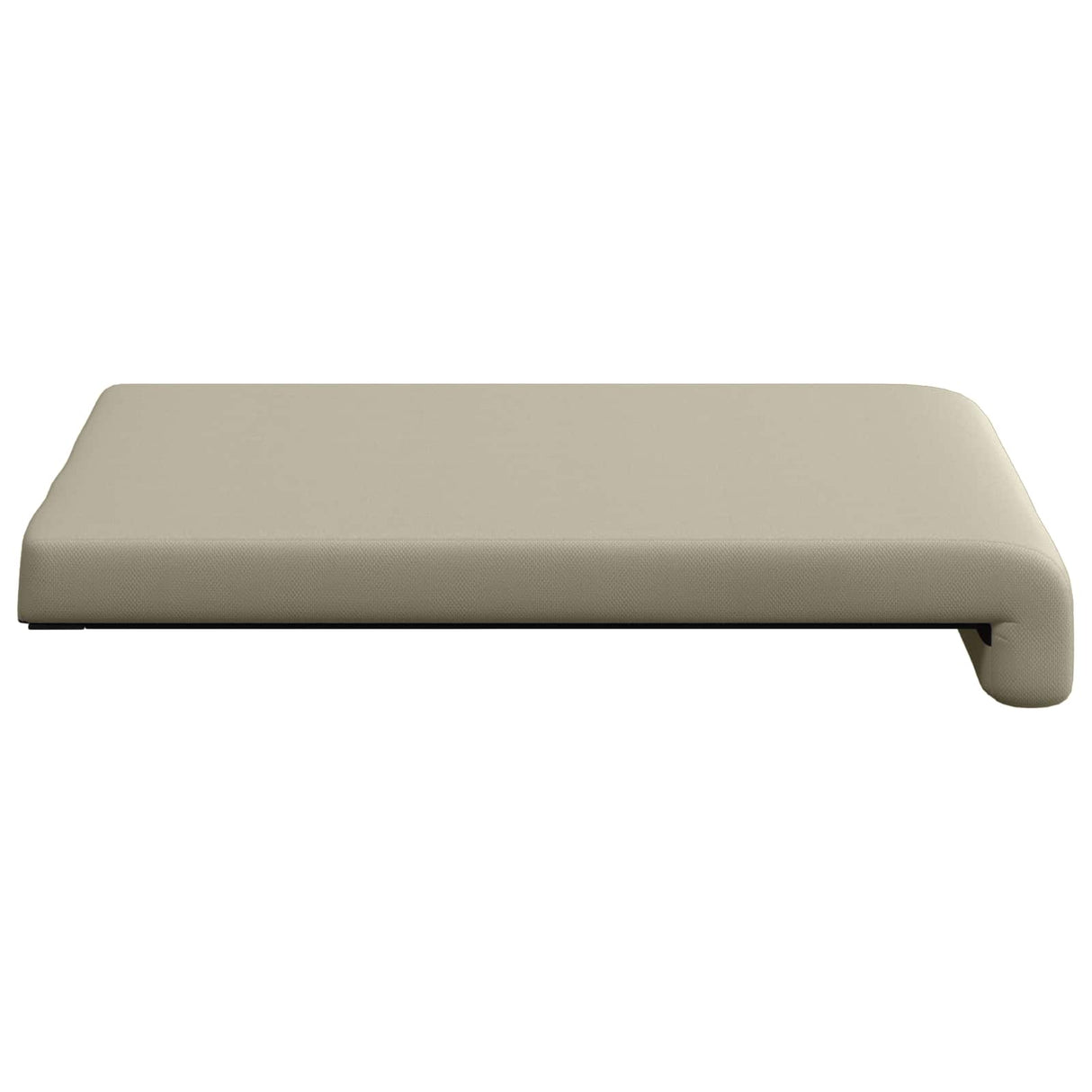 vidaXL Bench Cushion 2 pcs Textured Velvet Dark Gray Depth 35 cm