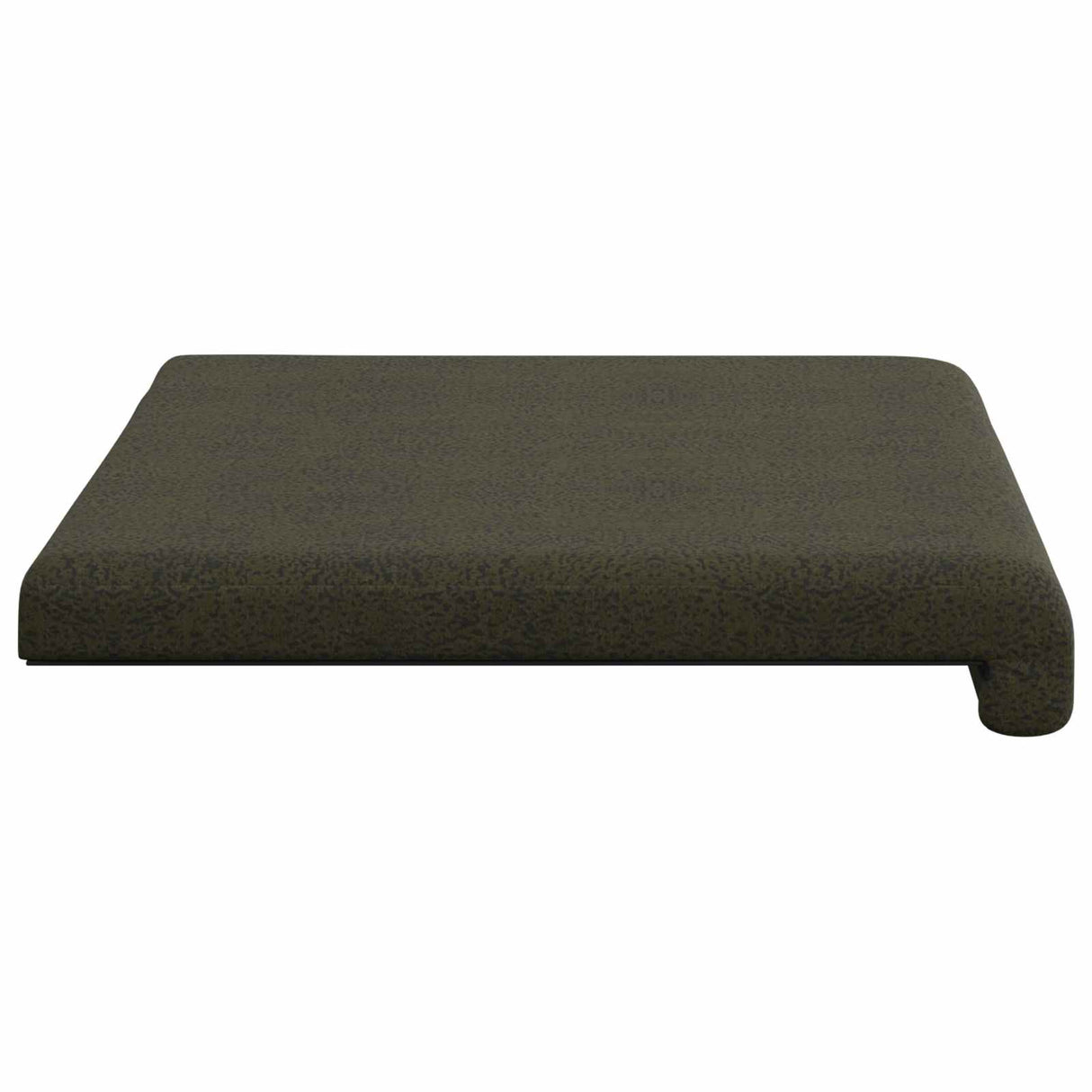 vidaXL Bench Cushion Faux Suede Dark Grey Depth 35 cm