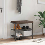 vidaXL Bankkussen Microvezel Taupe Diepte 35 cm