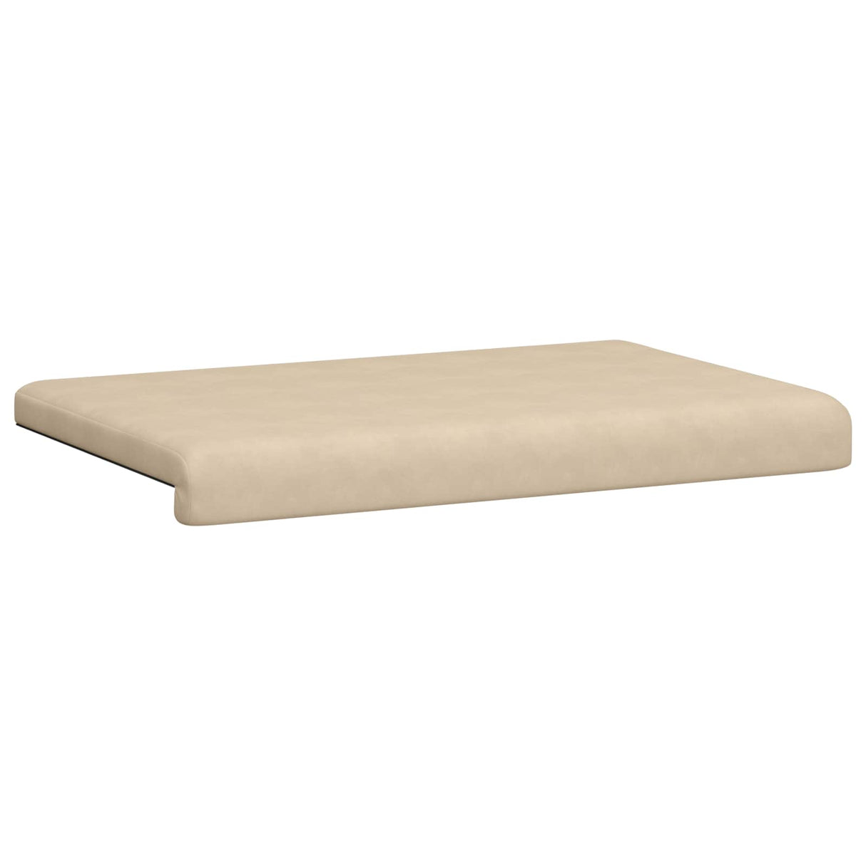 vidaXL Bankkussen Microvezel Taupe Diepte 35 cm