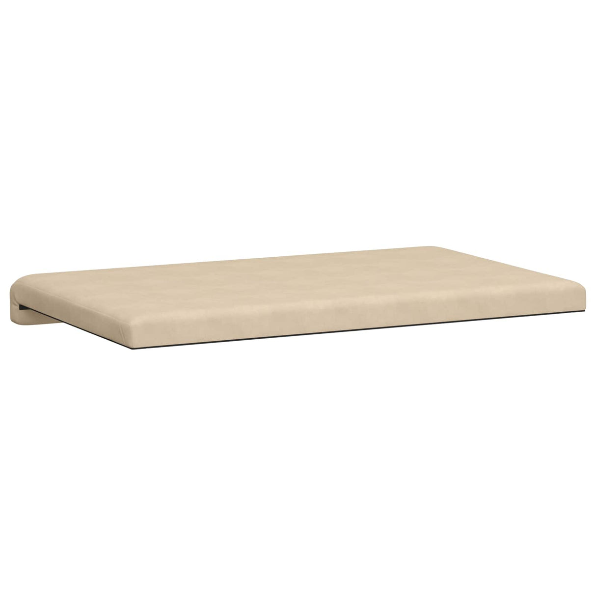 vidaXL Bankkussen Microvezel Taupe Diepte 35 cm