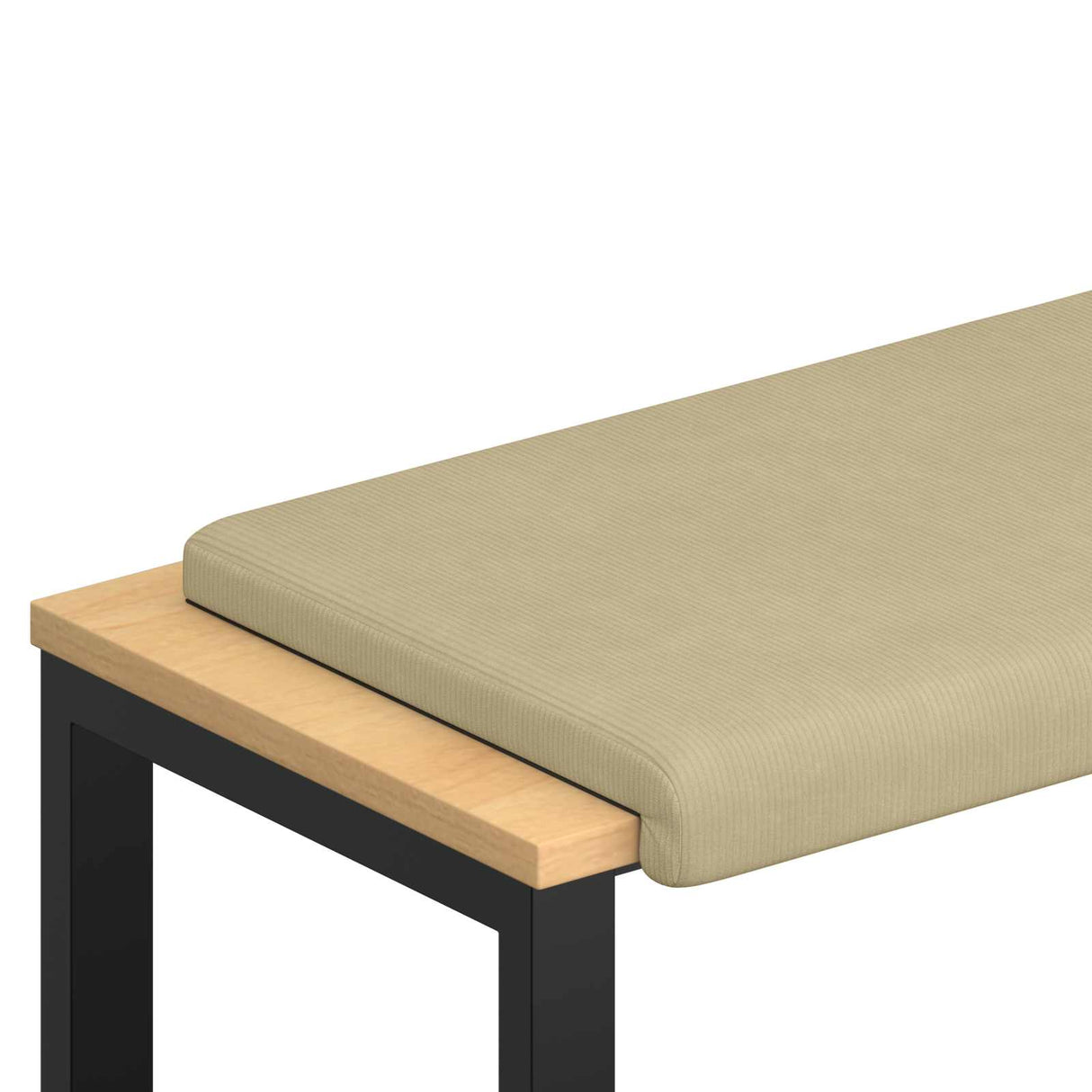 vidaXL Bankkussen corduroy Donkergroen Diepte 35 cm