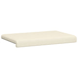 vidaXL Bankkussen Textured Velvet Kaki Diepte 35 cm