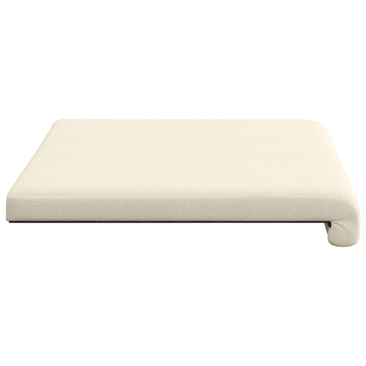 vidaXL Bankkussen Textured Velvet Kaki Diepte 35 cm