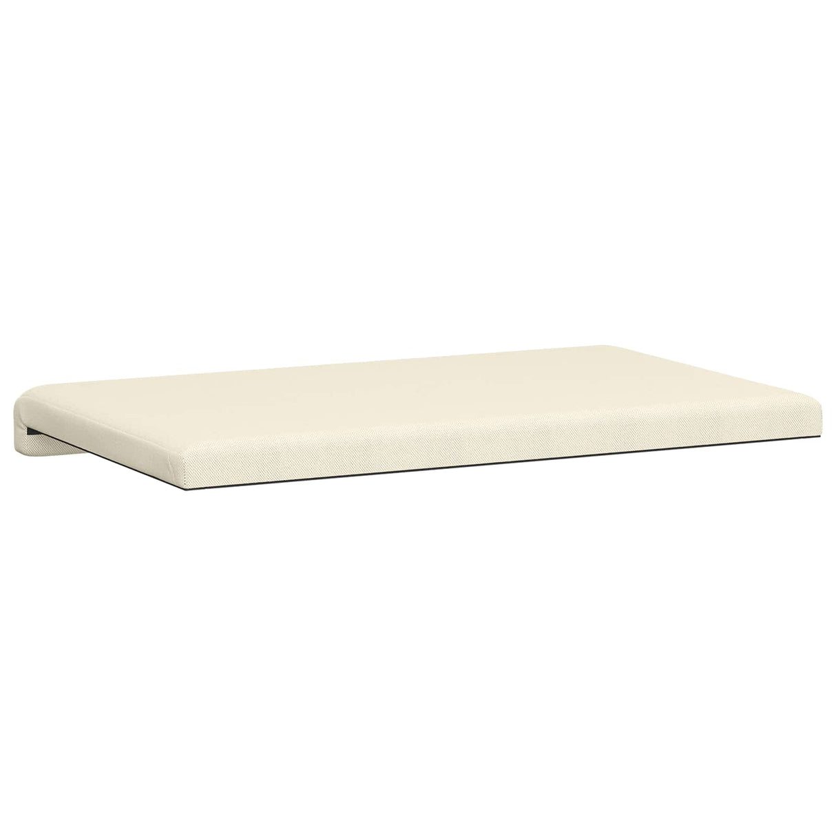vidaXL Bankkussen Textured Velvet Kaki Diepte 35 cm