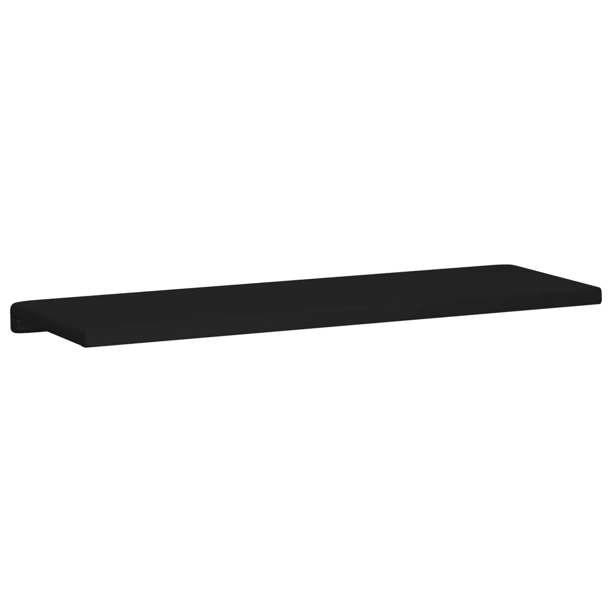 vidaXL Bankkussen Kunstleer Zwart Diepte 35 cm
