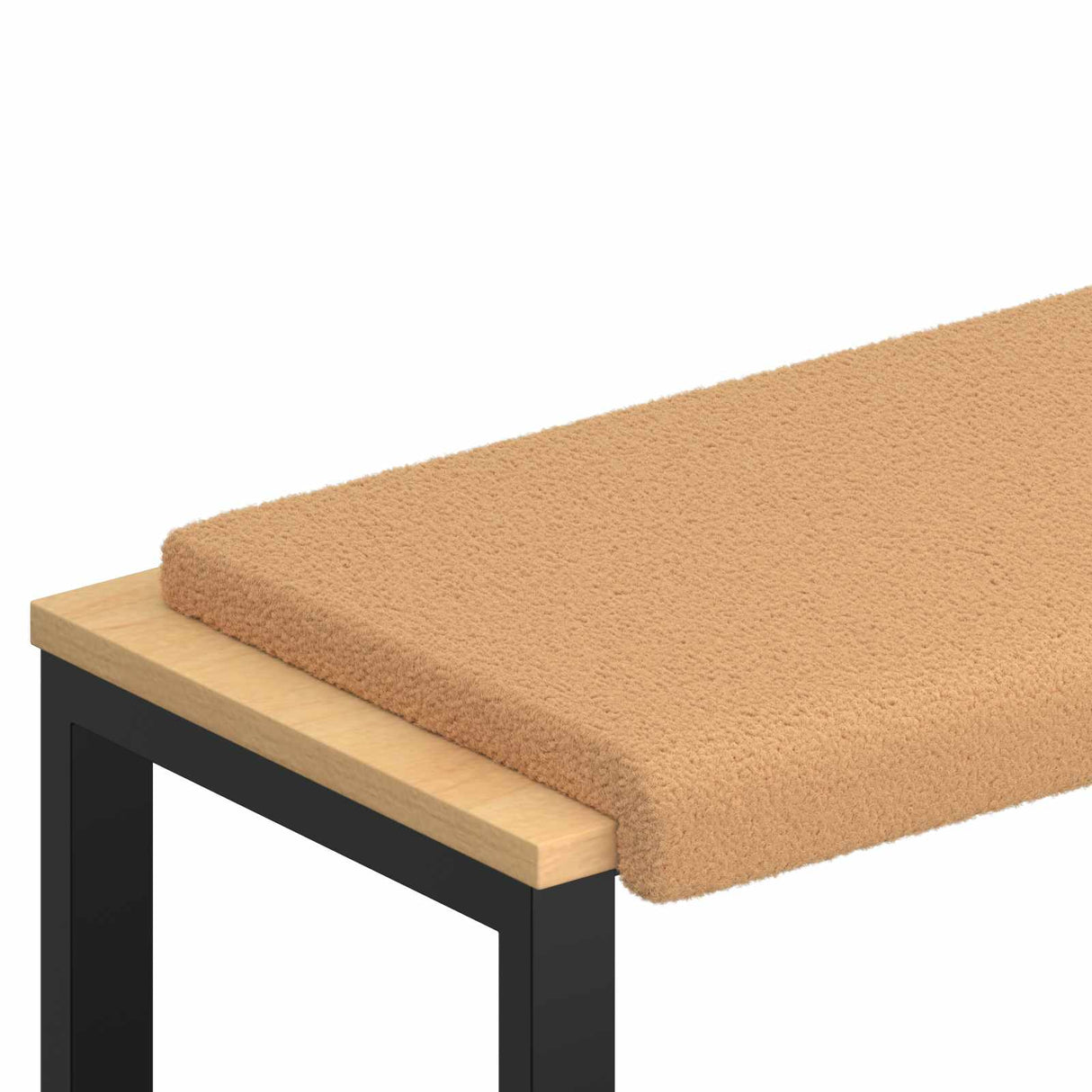 vidaXL Bankkussen Sherpa Stof Donkergrijs Diepte 35 cm