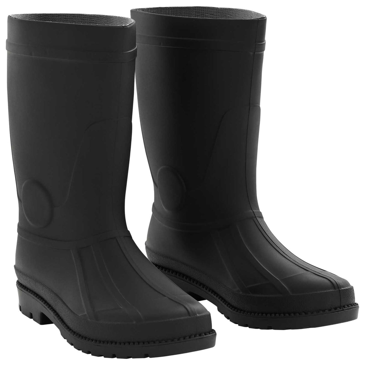 vidaXL Regenlaarzen PVC Maat 38 Zwart