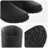 vidaXL Regenlaarzen PVC Maat 38 Zwart