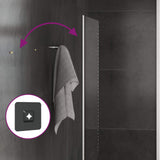 vidaXL LED Bathroom Mirror Transparent 60 x 30 cm Tempered Glass