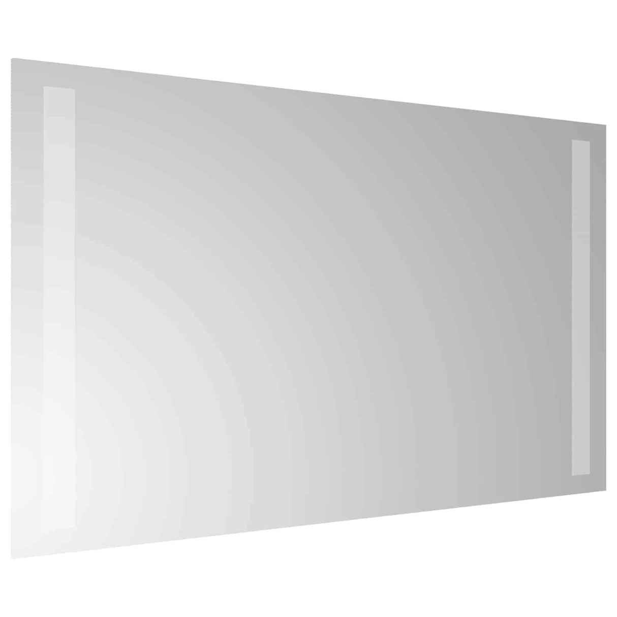 vidaXL LED Badkamerspiegel Transparant 50 x 30 cm gehard glas