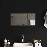 vidaXL LED Badkamerspiegel Transparant 50 x 30 cm gehard glas