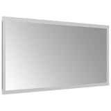 vidaXL LED Badkamerspiegel Transparant 50 x 30 cm gehard glas