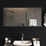 vidaXL LED Badkamerspiegel Transparant 50 x 30 cm gehard glas