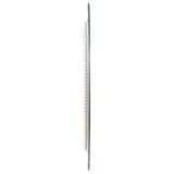 vidaXL LED Badkamerspiegel met spiegel Transparant Ø 40 cm gehard glas