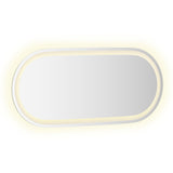 vidaXL LED Badkamerspiegel Transparant 70 x 30 cm gehard glas