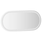 vidaXL LED Badkamerspiegel Transparant 70 x 30 cm gehard glas