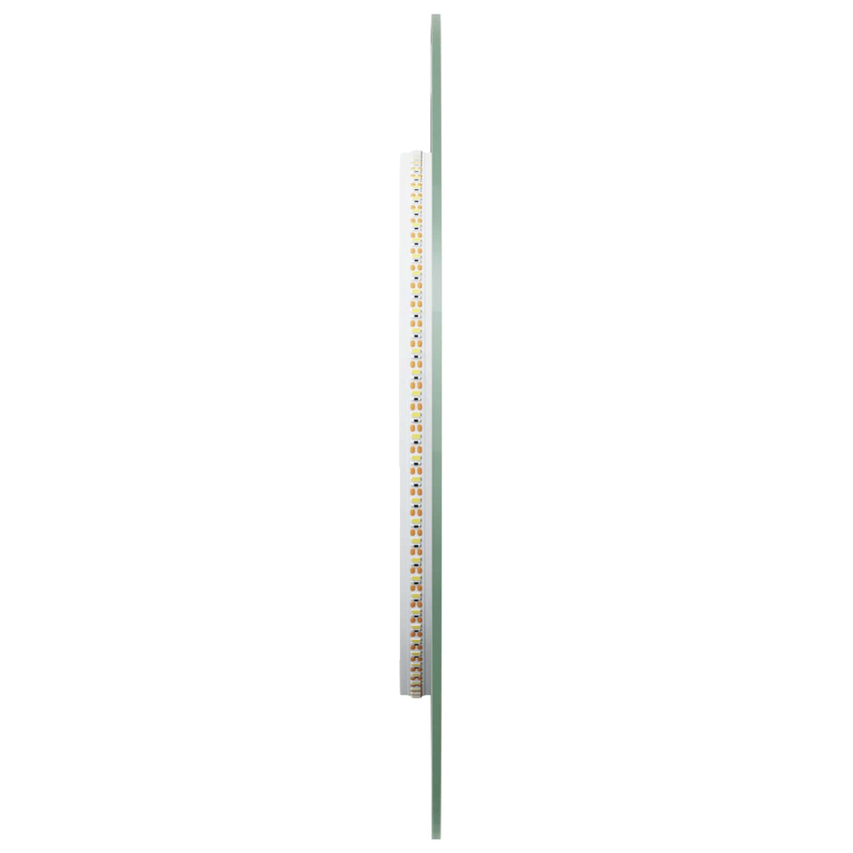vidaXL LED Badkamerspiegel Transparant 70 x 30 cm gehard glas