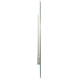 vidaXL LED Badkamerspiegel Transparant 70 x 30 cm gehard glas