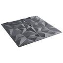 vidaXL Wandpanelen 12 pcs Diamond Wit 50 x 50 cm XPS Schuim