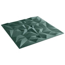 vidaXL Wandpanelen 12 pcs Diamond Wit 50 x 50 cm XPS Schuim
