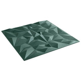 vidaXL Wandpanelen 12 pcs Diamond Wit 50 x 50 cm XPS Schuim